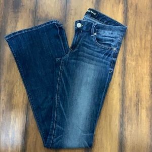 Express slim flare jeans
